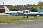 G-BJCW @ EGTF - Piper PA-32R-301 Saratoga SP at Fairoaks. - by moxy