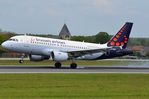 OO-SSA @ EBBR - Arrival of Brussels A319 - by FerryPNL