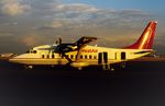 N131DA @ KFAT - Westair Sh360 at sunset in FAT - by FerryPNL
