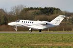 F-HIJD @ LFRB - Cessna CitationJet CJ2, Take off rwy 25L, Brest-Bretagne airport (LFRB-BES) - by Yves-Q