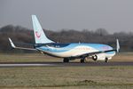 OO-JLO @ LFRB - Boeing 737-8K5, Take off run rwy 07R, Brest-Bretagne airport (LFRB-BES) - by Yves-Q