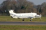 F-HBCJ @ LFRB - Beech 1900D, Landing rwy 07R, Brest-Bretagne airport (LFRB-BES) - by Yves-Q