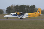 G-ETAC @ GCI - Rolling out on 27 at Guernsey after arrival from Alderney - by alanh