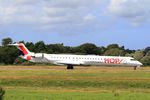 F-HMLN @ LFRB - Bombardier CRJ-1000EL NG, Taxiing rwy 25L, Brest-Bretagne Airport (LFRB-BES) - by Yves-Q