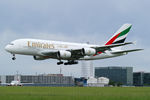 A6-EEU @ LOWW - Emirates Airbus A380 - by Thomas Ramgraber