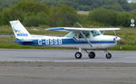 G-BSSB @ EGFH - Visiting aircraft operated by FlyWales Flight Training. - by Roger Winser