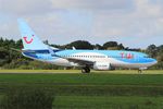 OO-JAL @ LFRB - Boeing 737-7K, Taxiing rwy 25L, Brest-Bretagne airport (LFRB-BES) - by Yves-Q