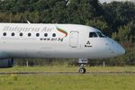 LZ-VAR @ LFRB - Embraer 190AR, Taxiing rwy 25L, Brest-Guipavas Airport (LFRB-BES) - by Yves-Q