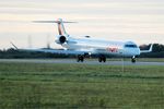 F-HMLA @ LFRB - Bombardier CRJ-1000EL NG, Taxiing rwy 25L, Brest-Bretagne airport (LFRB-BES) - by Yves-Q