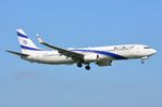 4X-EHB @ EHAM - ELAL B739 landing - by FerryPNL