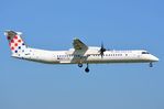 9A-CQA @ EHAM - Croatia DHC8 was the only turbo-prop this morning in AMS - by FerryPNL