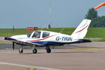 G-TRIN @ EGSH - Arriving at Norwich. - by keithnewsome