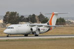 G-JOTE @ LMML - Bae146 G-JOTE Jota Aviation - by Raymond Zammit