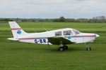 G-BRJV @ EGSM - About to depart from Beccles.