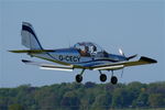 G-CECY @ X3CX - Landing at Northrepps. - by Graham Reeve