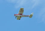 G-BFRR @ EGFH - Visiting Aerobat overhead join. - by Roger Winser