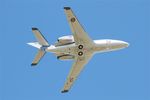 32 @ LFRJ - Dassault Falcon 10 MER, break over Landivisiau naval air base (LFRJ) - by Yves-Q