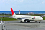 JA007D @ ROAH - JA007D   Boeing 777-289 [27639] (Japan Airlines) Okinawa-Naha~JA 01/11/2005 - by Ray Barber