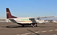 N40NE @ KRDD - New Cessna 208 on the ramp at Redding Air Services - Nov 4 2020, - by thomas vance