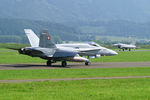 J-5008 @ LOXZ - Switzerland - Air Force FA18 Hornet + Austria - Air Force Eurofighter Typhoon (7L-WN) - by Thomas Ramgraber