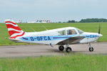 G-GFCA @ EGSH - Leaving Norwich. - by keithnewsome
