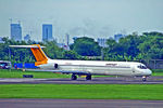 PK-OCS @ WARR - PK-OCS   McDonnell Douglas DC-9-83 (MD83) [53124] (Airfast Indonesia) Surabaya-Juanda Int'l~PK 26/10/2016 - by Ray Barber