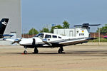 D-GJNS @ EDDS - D-GJNS   Piper PA-44-180 Seminole [44-8095001] Stuttgart~D22/08/2013 - by Ray Barber