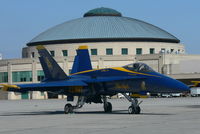 UNKNOWN @ CHA - CHA main terminal building w/ Blue Angel #4. - by Phil Snider
