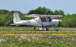 G-ORMW @ EGFH - Resident Ikarus C.42. - by Roger Winser