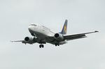 D-ABJD @ EDDT - Boeing 737-530 of Lufthansa on final approach into Tegel airport