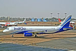 VT-INJ @ VIDP - VT-INJ   Airbus A320-232 [3159] (Indigo) New Delhi-Indira Gandhi Int'l~VT 26/02/2008 - by Ray Barber