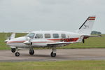 G-SCMR @ EGSH - Arriving at Norwich for fuel stop. - by keithnewsome