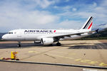 F-HBNK @ LFKC - Taxiing, with new title Air France named Tarbes - by micka2b