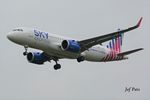 SX-WEB @ EBBR - Landing at Brussels Airport. - by Jef Pets