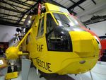 XV663 - Westland Sea King HAS6 (special split SAR-colours, port side Royal Navy, starboard side RAF, for exhibition purposes) at the FAA Museum, Yeovilton - by Ingo Warnecke