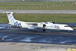G-JECO @ EDDL - Bombardier DHC-8-402Q Dash 8 - BE BEE FlyBe - 4126 - G-JECO - 27.09.2019 - DUS - by Ralf Winter