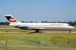 N936L @ KAUS - TWA DC-9-34 taxiing for departure - by FerryPNL