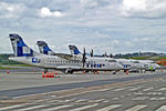 PP-PTW @ SBBH - PP-PTW   Aerospatiale ATR-42-500 [510] (TRIP Linhas Aereas) Belo Horizonte-Pampulha Int'l~PP 30/03/2012 - by Ray Barber