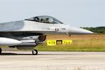 J-136 @ LFRJ - Fokker F-16AM Fighting Falcon, Taxiing to flight line, Landivisiau Naval Air Base (LFRJ) Tiger Meet 2017 - by Yves-Q