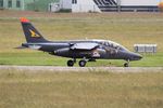 E130 @ LFRJ - Dassault-Dornier Alpha Jet E, Taxiing, Landivisiau naval Air Base (LFRJ) - by Yves-Q
