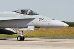 J-5014 @ LFRJ - McDonnell Douglas FA-18C Hornet, Taxiing to flight line, Landivisiau Naval Air Base (LFRJ) Tiger Meet 2017 - by Yves-Q