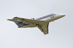 143 @ LFRJ - Dassault Falcon 10 MER, Take off rwy 08, Landivisiau naval air base (LFRJ) - by Yves-Q