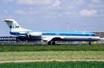 PH-KLE @ EHAM - Landing of KLM F100 - by FerryPNL