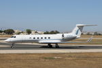 N740SS @ LMML - Gulfstream G-V N740SS - by Raymond Zammit