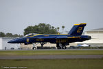 165782 @ KLAL - F/A-18E Super Hornet 165782 C/N 1528 from Blue Angels Demo Team  NAS Pensacola, FL
