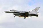 FA-106 @ LFRJ - SABCA F-16AM Fighting Falcon, On final rwy 26, Landivisiau Naval Air Base (LFRJ) Tiger Meet 2017 - by Yves-Q