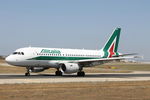 EI-IMS @ LMML - A319 EI-IMS Alitalia - by Raymond Zammit