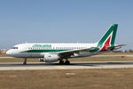 EI-IMS @ LMML - A319 EI-IMS Alitalia - by Raymond Zammit