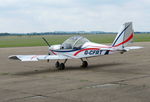 G-CFRT @ EGSU - Parked at Duxford - by Chris Holtby