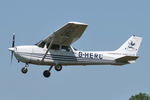 G-HERC @ EGSV - Departing from Old Buckenham. - by Graham Reeve